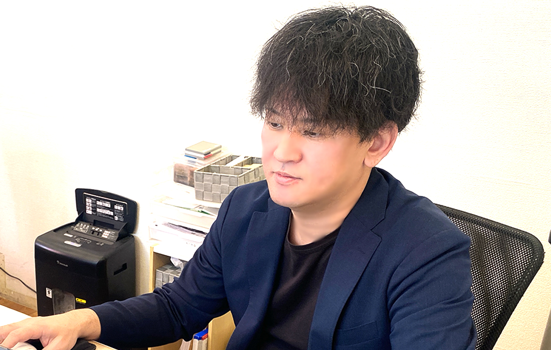 業務中の画像